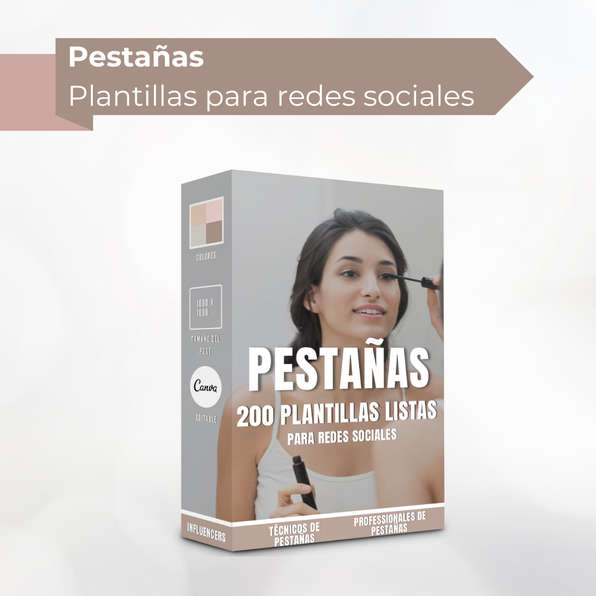 Plantillas de Pestañas para redes sociales